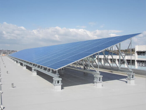 ベルベースの屋上設置事例 1